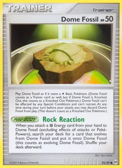 Dome Fossil (Arceus #92)