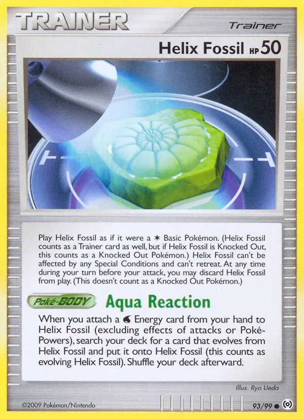Helix Fossil — Arceus #93 (Pokémon TCG card)