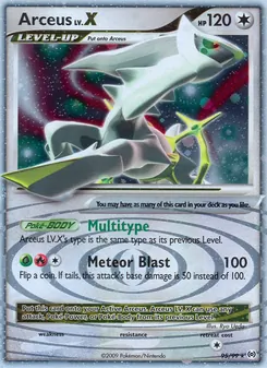 Arceus LV.X (Arceus #95)