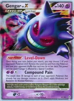 Gengar LV.X (Arceus #97)