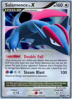 Salamence LV.X (Arceus #98)