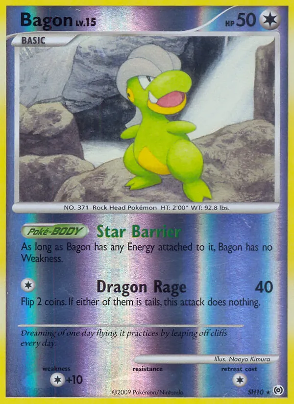 Bagon — Arceus #SH10 (Pokémon TCG card)
