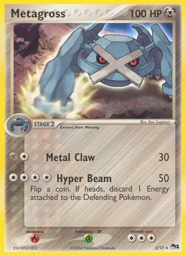 Metagross — POP Series 1 #2 (Pokémon TCG card)