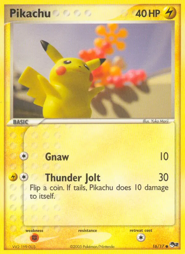 Pikachu — POP Series 2 #16 (Pokémon TCG card)
