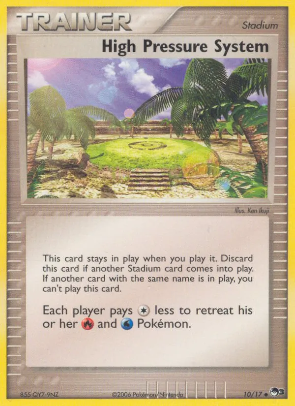 High Pressure System — POP Series 3 #10 (Pokémon TCG card)