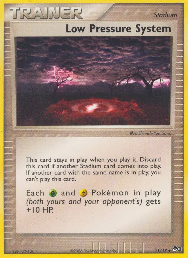 Low Pressure System — POP Series 3 #11 (Pokémon TCG card)