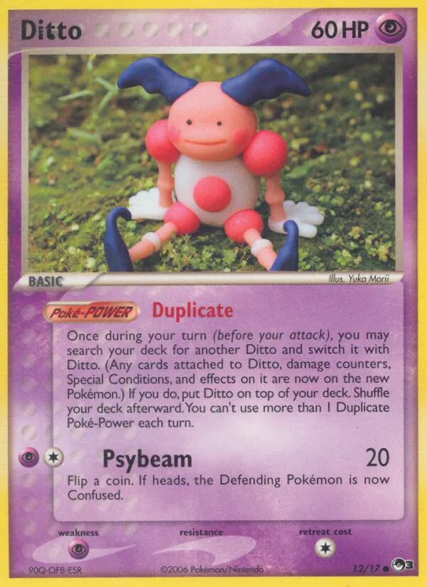 Ditto — POP Series 3 #12 (Pokémon TCG card)