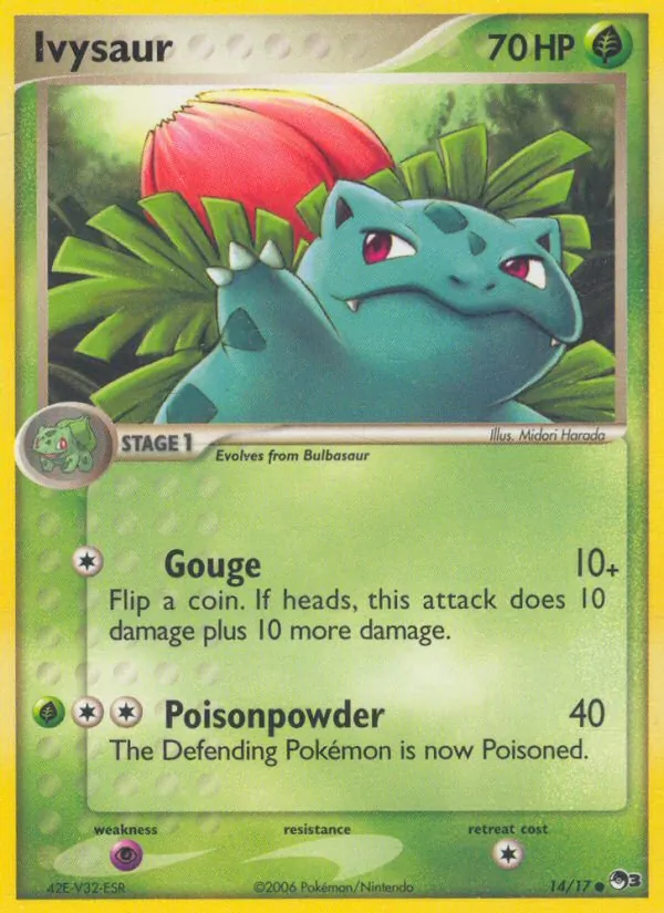 Ivysaur — POP Series 3 #14 (Pokémon TCG card)