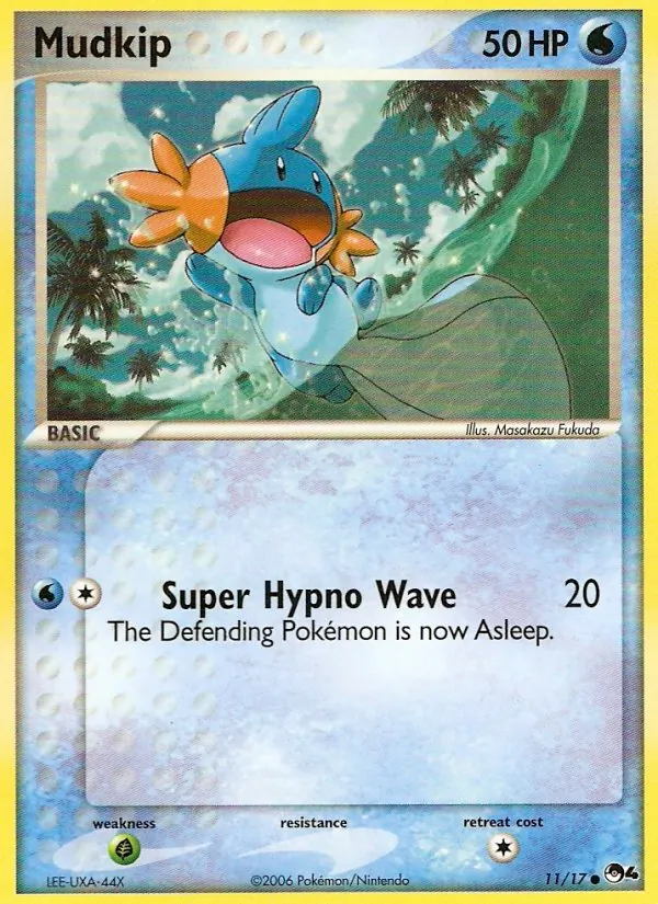 Mudkip — POP Series 4 #11 (Pokémon TCG card)