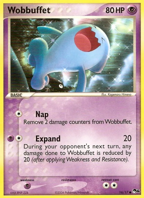 Wobbuffet — POP Series 4 #16 (Pokémon TCG card)