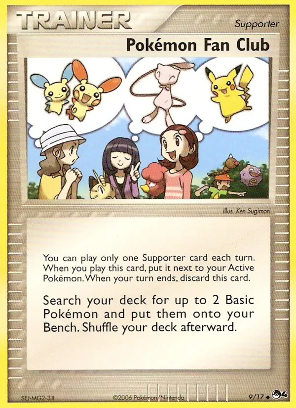 Pokémon Fan Club — POP Series 4 #9 (Pokémon TCG card)