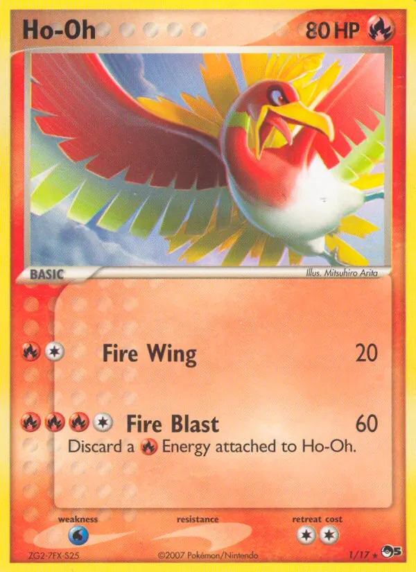Ho-Oh — POP Series 5 #1 (Pokémon TCG card)
