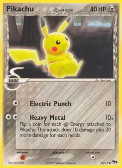 Pikachu δ (POP Series 5 #13)
