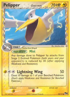 Pelipper δ (POP Series 5 #14)