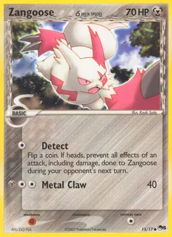 Zangoose δ (POP Series 5 #15)