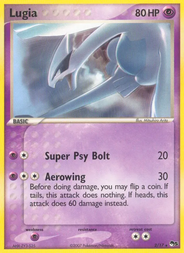 Lugia — POP Series 5 #2 (Pokémon TCG card)