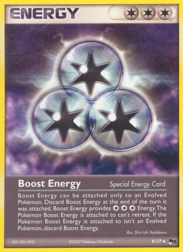 Boost Energy — POP Series 5 #8 (Pokémon TCG card)