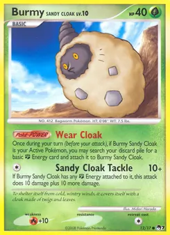 Burmy Sandy Cloak (POP Series 7 #12)