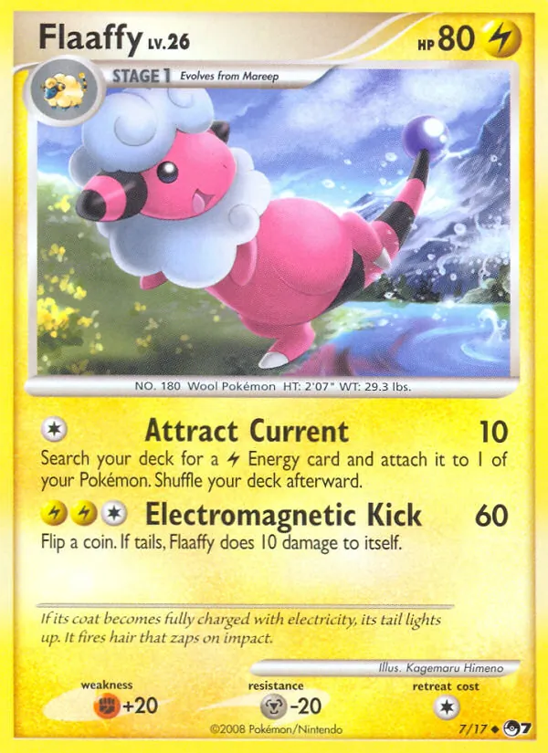 Flaaffy — POP Series 7 #7 (Pokémon TCG card)