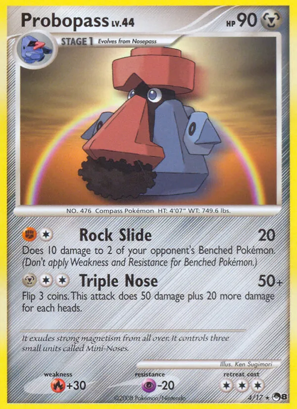 Probopass — POP Series 8 #4 (Pokémon TCG card)