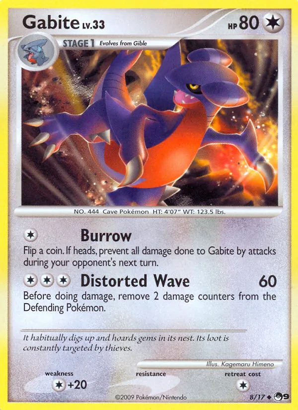 Gabite — POP Series 9 #8 (Pokémon TCG card)