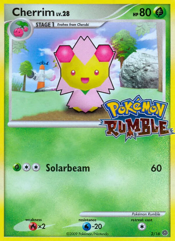 Cherrim — Pokémon Rumble #2 (Pokémon TCG card)