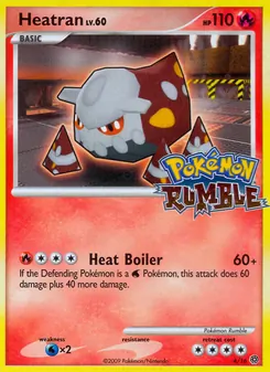 Heatran (Pokémon Rumble #4)