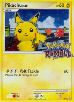 Pikachu (Pokémon Rumble #7)