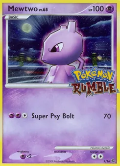 Mewtwo (Pokémon Rumble #9)