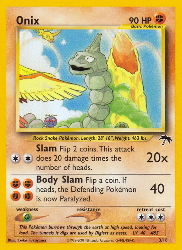 Onix — Southern Islands #3 (Pokémon TCG card)