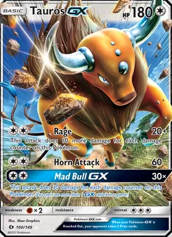 Tauros GX (Sun & Moon #100)