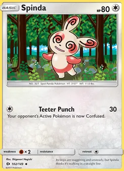 Spinda (Sun & Moon #102)