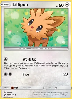 Lillipup (Sun & Moon #103)