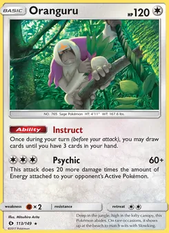 Oranguru (Sun & Moon #113)