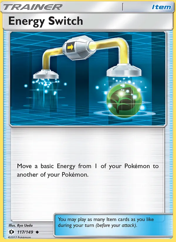 Energy Switch — Sun & Moon #117 (Pokémon TCG card)