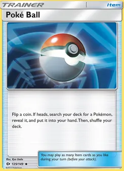 Poké Ball (Sun & Moon #125)