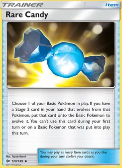 Rare Candy (Sun & Moon #129)