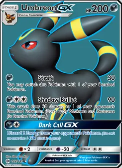 Umbreon GX (Sun & Moon #142)