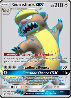 Gumshoos GX (Sun & Moon #145)