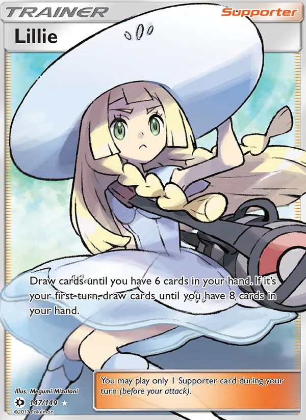 Lillie — Sun & Moon #147 (Pokémon TCG card)
