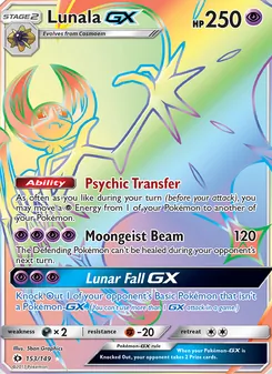Lunala GX (Sun & Moon #153)