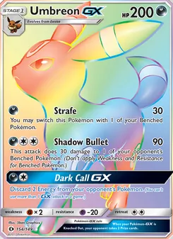 Umbreon GX (Sun & Moon #154)