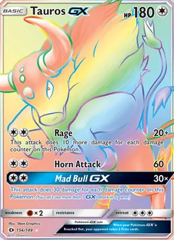 Tauros GX (Sun & Moon #156)