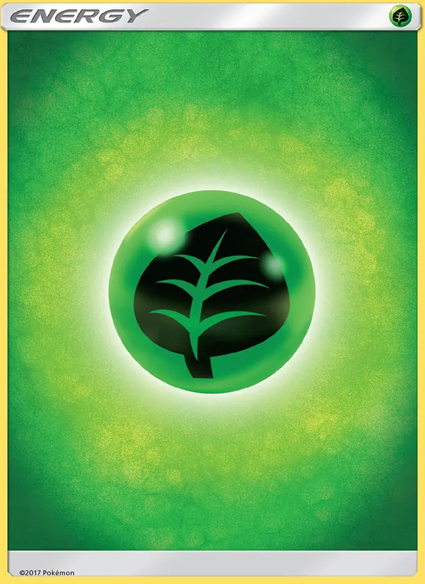 Grass Energy — Sun & Moon #164 (Pokémon TCG card)