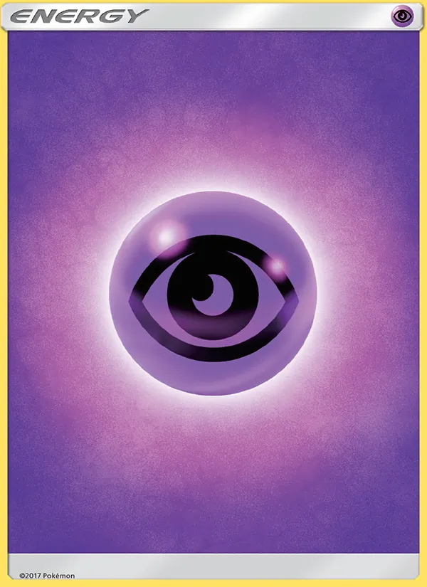 Psychic Energy — Sun & Moon #168 (Pokémon TCG card)