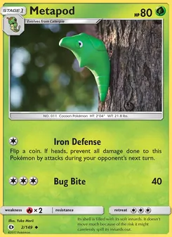 Metapod (Sun & Moon #2)