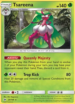 Tsareena (Sun & Moon #20)