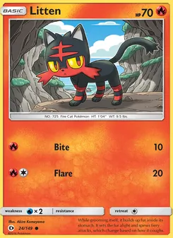 Litten (Sun & Moon #24)
