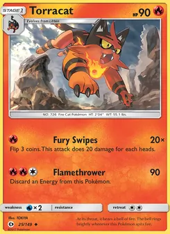 Torracat (Sun & Moon #25)
