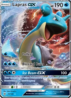 Lapras GX (Sun & Moon #35)
